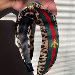 Italian designer inspired bee head band